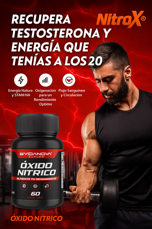 OXIDO NITRICO 1000MG 60 CAPS