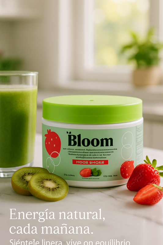 🌿 Bloom – Energía Natural y Bienestar en Cada Sorbo